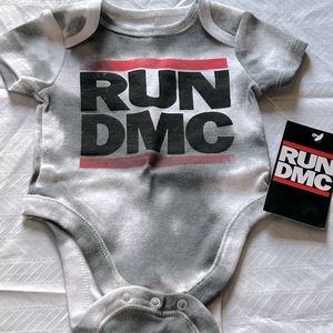 RUN DMC Baby One Piece Size 0-3 Months